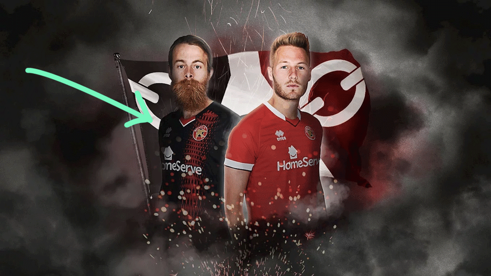 walsall away kit 19/20