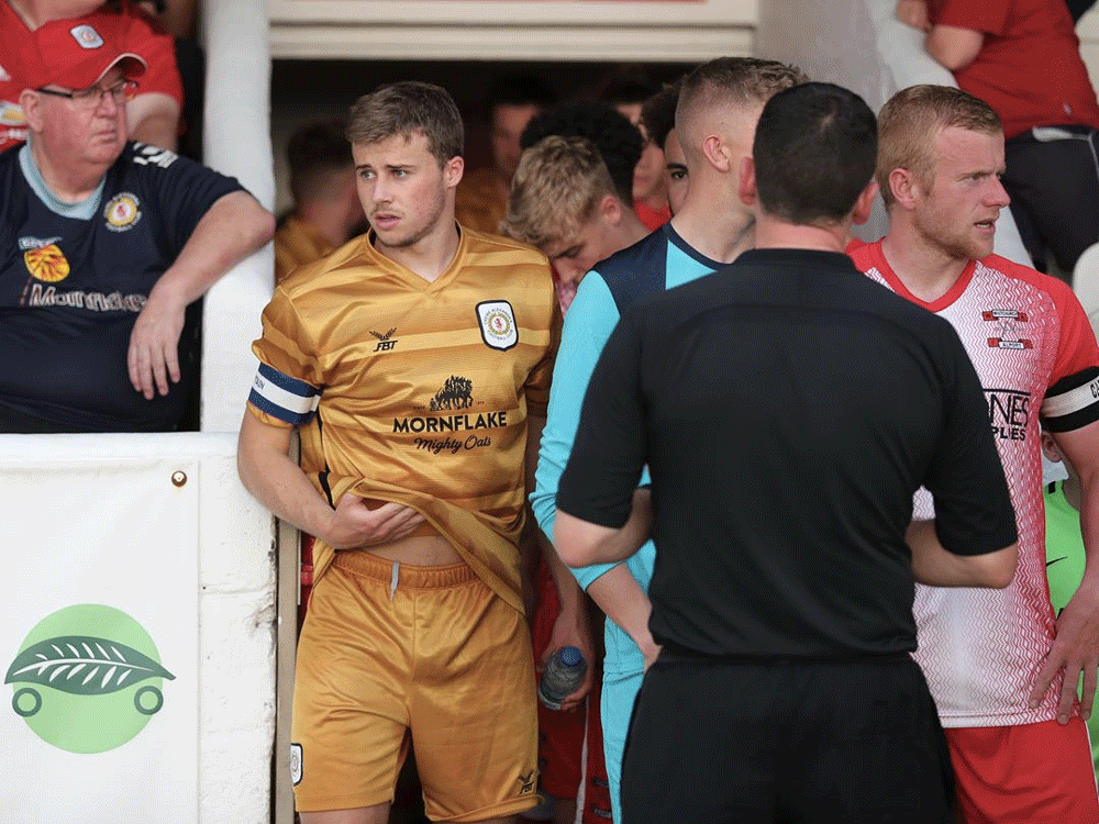 crewe alexandra away kit 19/20